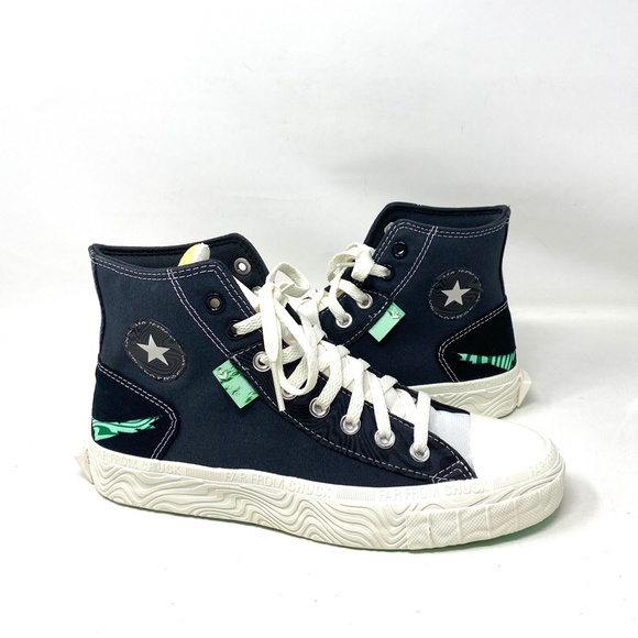 Converse Chuck Taylor All Star High Top Gray Men’s Canvas Size Sneakers A01686C - Picture 7 of 10